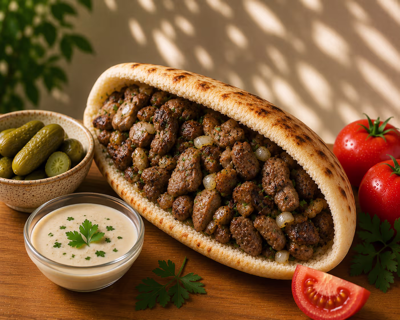 ساندويش لية